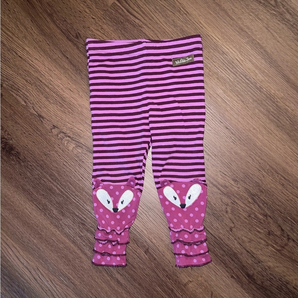 Matilda Jane Purple Fox Leggings (18-24m)